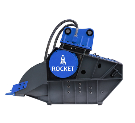 Excavator Mobile Hydraulic Crusher Bucket Attachment For Construction